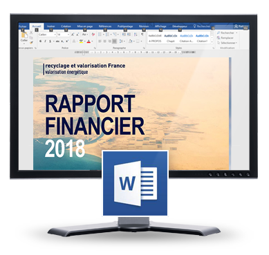 Template word rapport financier