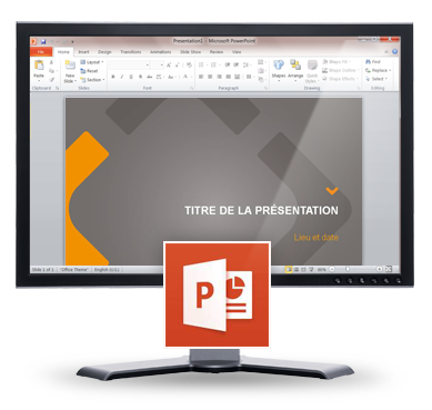 agence template PowerPoint